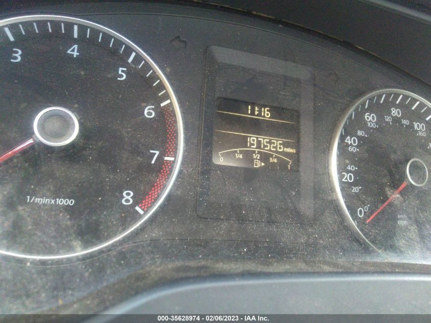 2013 VOLKSWAGEN JETTA SEDAN SE 3VWDX7AJ8DM403561