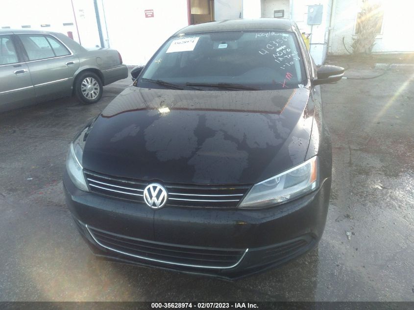 2013 VOLKSWAGEN JETTA SEDAN SE 3VWDX7AJ8DM403561