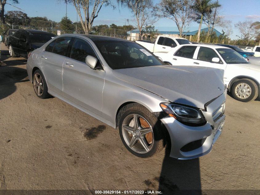 55SWF4JB0FU063141 2015 MERCEDES-BENZ C-CLASS - Image 1