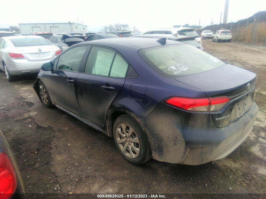 VIN JTDEPRAE0LJ059273 2020 TOYOTA COROLLA LE