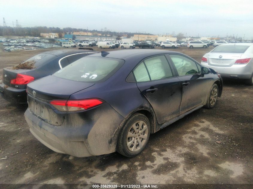 VIN JTDEPRAE0LJ059273 2020 TOYOTA COROLLA LE