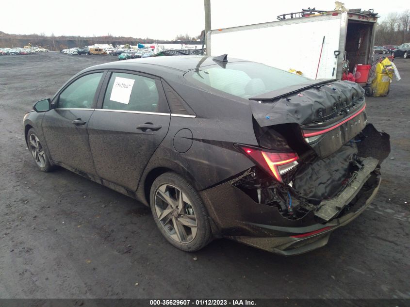 2022 HYUNDAI ELANTRA HYBRID LIMITED KMHLN4AJ8NU032283