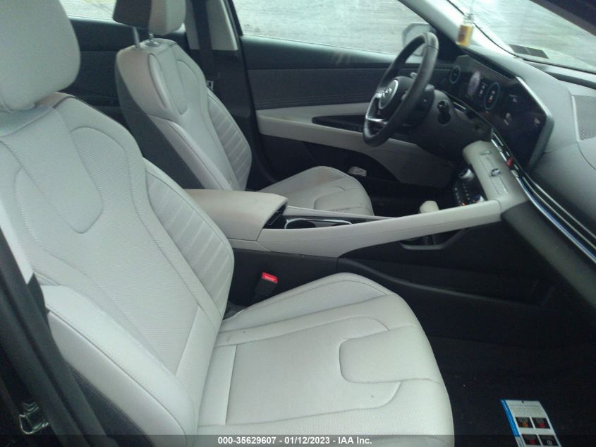 2022 HYUNDAI ELANTRA HYBRID LIMITED KMHLN4AJ8NU032283