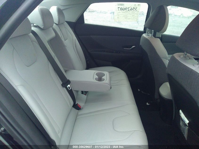 2022 HYUNDAI ELANTRA HYBRID LIMITED KMHLN4AJ8NU032283