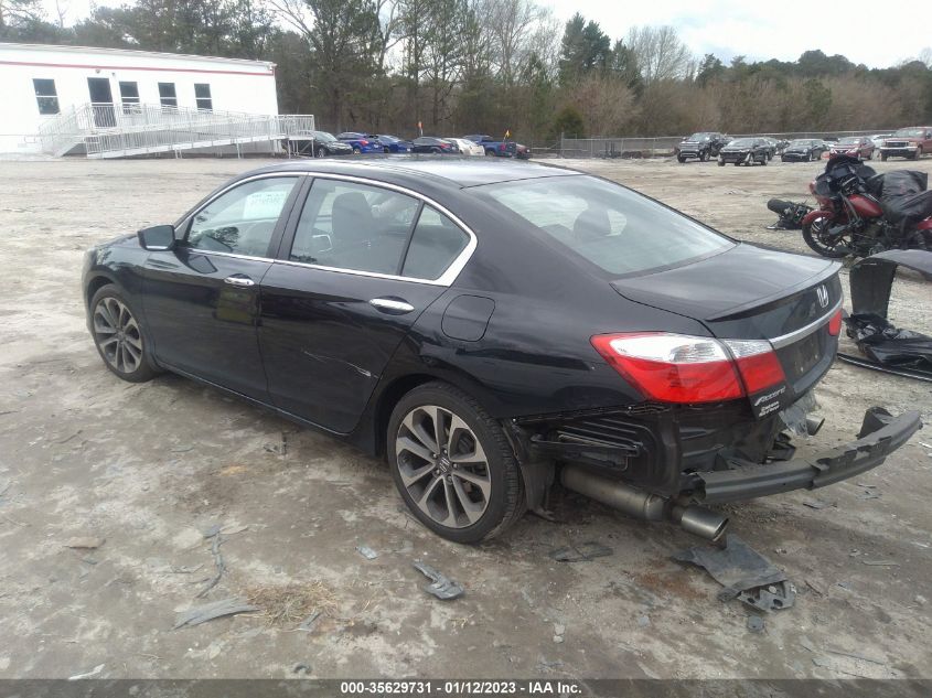 2015 HONDA ACCORD SEDAN SPORT - 1HGCR2F50FA170641