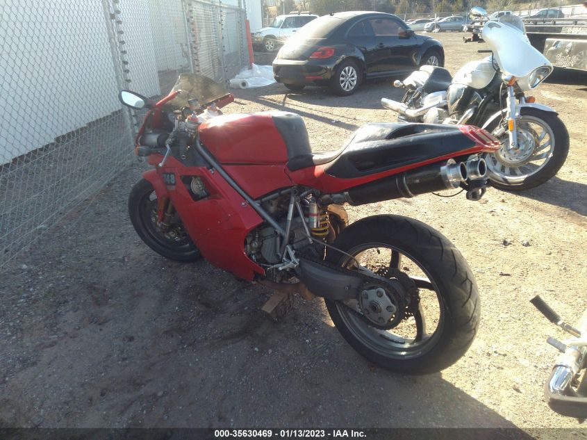 2000 DUCATI 748 ZDM1SB3R3YB012250