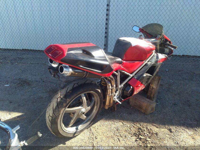 2000 DUCATI 748 ZDM1SB3R3YB012250