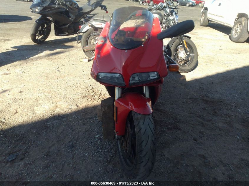 2000 DUCATI 748 ZDM1SB3R3YB012250