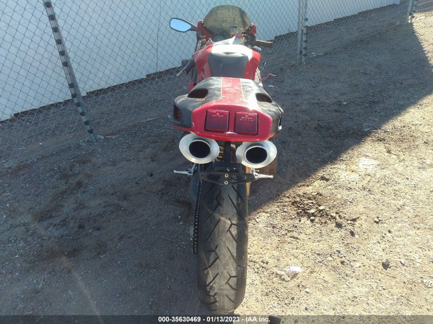 2000 DUCATI 748 ZDM1SB3R3YB012250