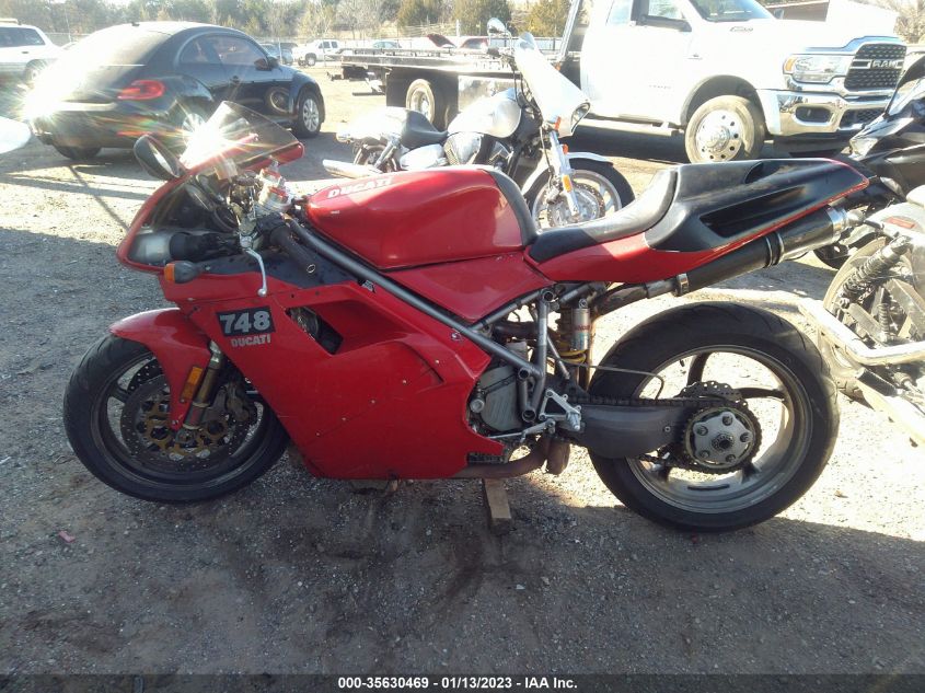 2000 DUCATI 748 ZDM1SB3R3YB012250