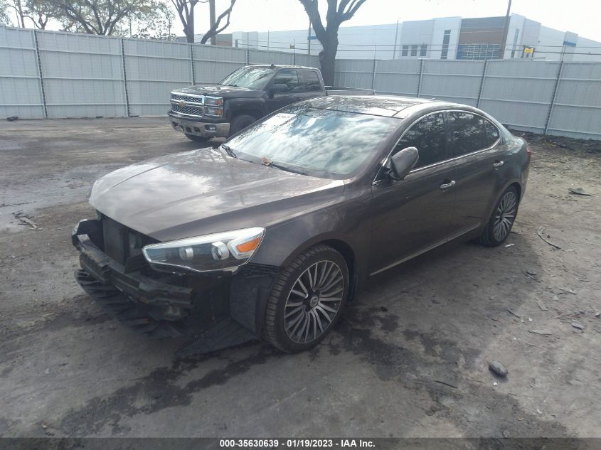 2014 KIA CADENZA PREMIUM KNALN4D74E5122638