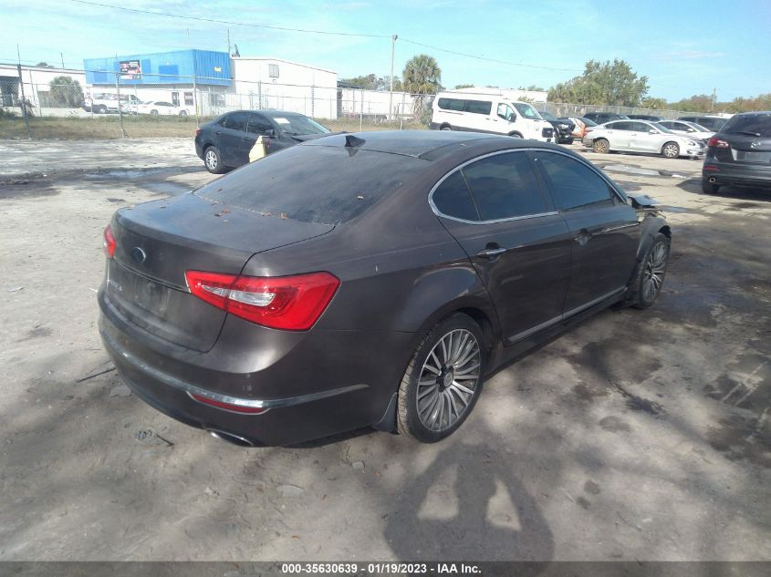2014 KIA CADENZA PREMIUM KNALN4D74E5122638