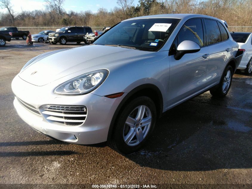 2014 PORSCHE CAYENNE WP1AA2A29ELA03707