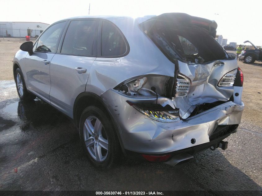 2014 PORSCHE CAYENNE WP1AA2A29ELA03707