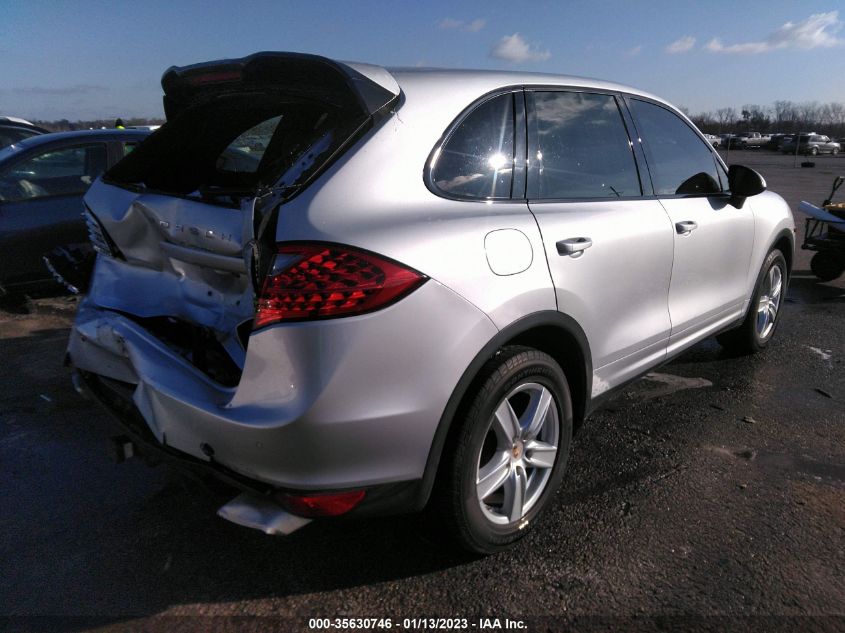 2014 PORSCHE CAYENNE WP1AA2A29ELA03707