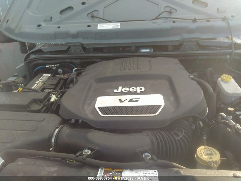 2014 JEEP WRANGLER WILLYS WHEELER 1C4AJWAG6EL279573