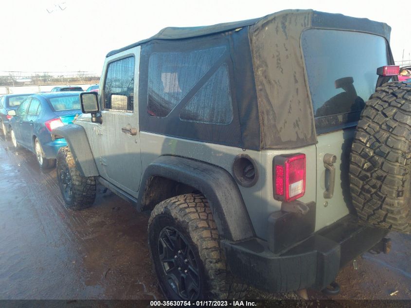 2014 JEEP WRANGLER WILLYS WHEELER 1C4AJWAG6EL279573