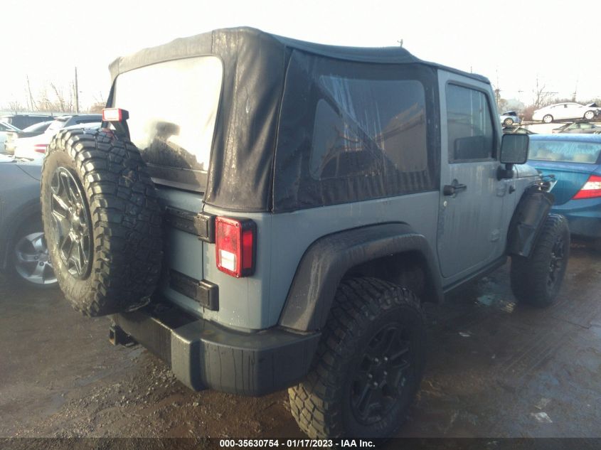 2014 JEEP WRANGLER WILLYS WHEELER 1C4AJWAG6EL279573