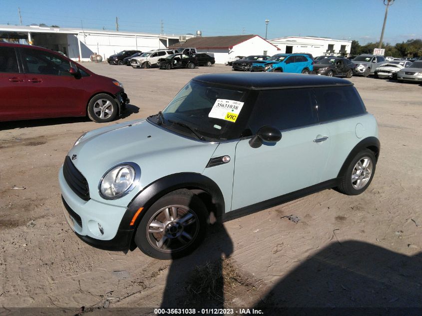 2013 MINI COOPER HARDTOP WMWSU3C57DT678753
