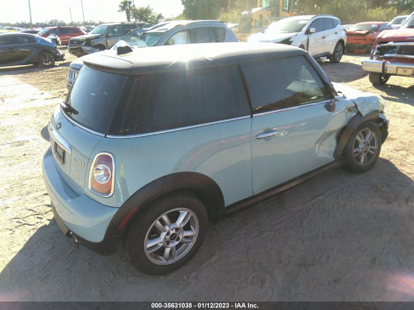 2013 MINI COOPER HARDTOP WMWSU3C57DT678753
