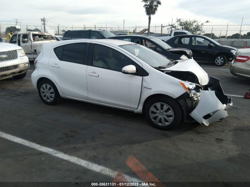 2013 TOYOTA PRIUS C ONE/TWO/THREE/FOUR - JTDKDTB37D1532366