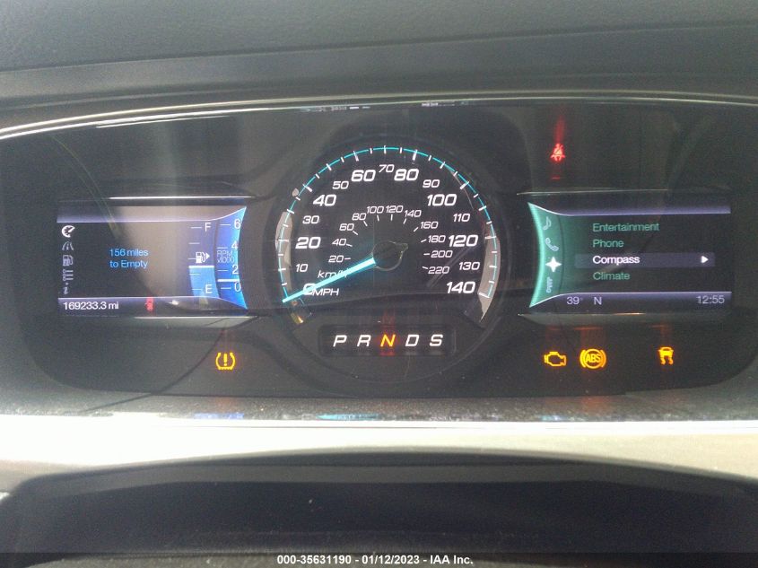 2013 FORD TAURUS SEL - 1FAHP2E86DG142672