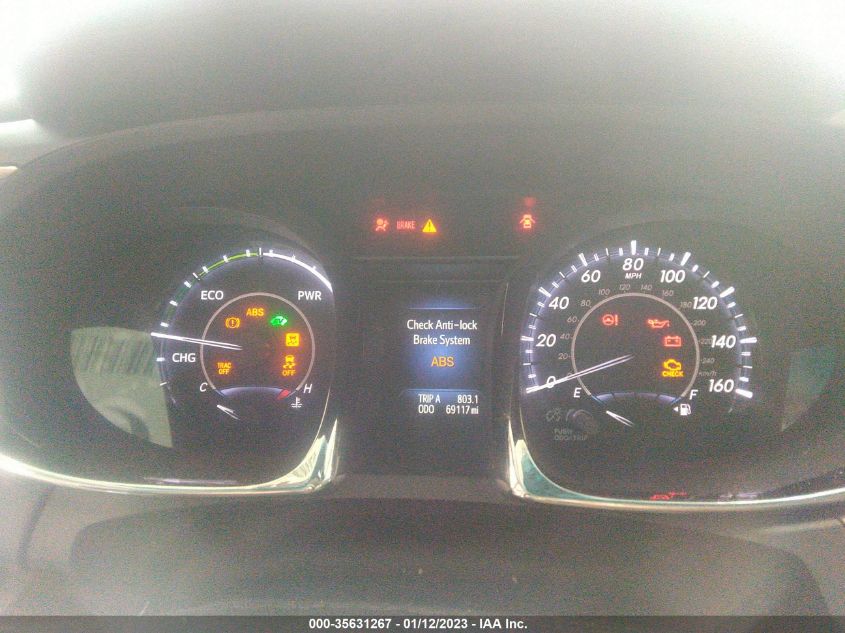 2013 TOYOTA AVALON HYBRID XLE PREMIUM 4T1BD1EB7DU002089