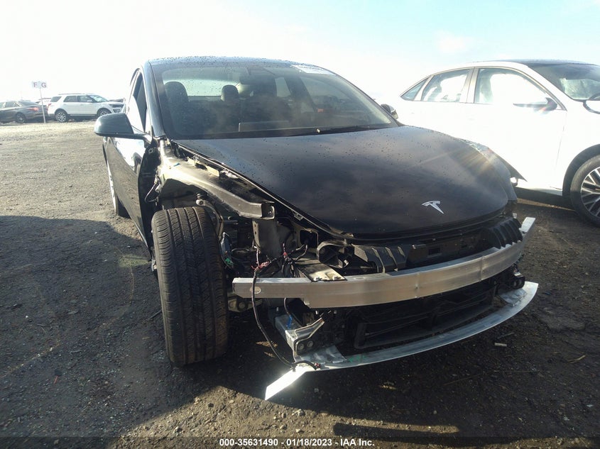 VIN 5YJ3E1EB8NF113220 2022 TESLA MODEL 3 LONG RANGE