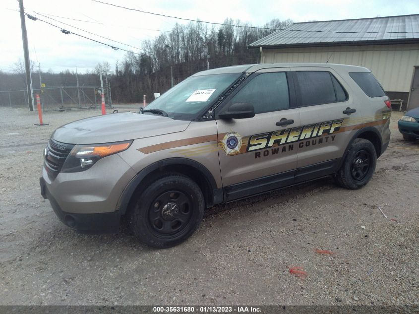2015 FORD UTILITY POLICE 1FM5K8AR6FGB62660