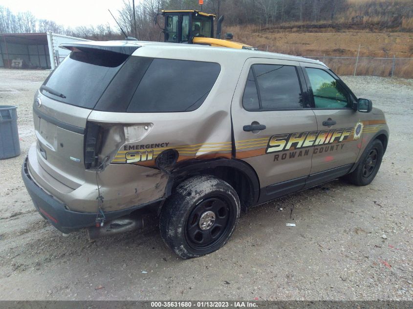 2015 FORD UTILITY POLICE 1FM5K8AR6FGB62660
