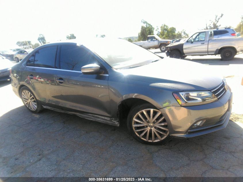 2016 VOLKSWAGEN JETTA SEDAN 1.8T SEL - 3VWL17AJ0GM335449