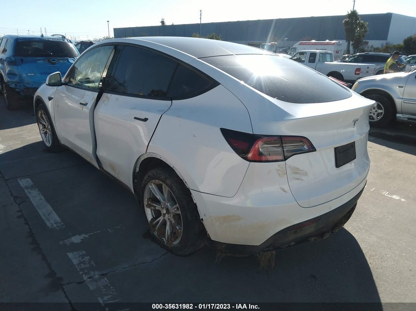 VIN 5YJYGDEE4MF090898 2021 TESLA MODEL Y LONG RANGE