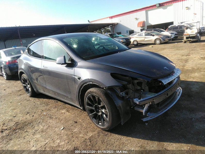 VIN 5YJYGDEE1MF173821 2021 TESLA MODEL Y LONG RANGE