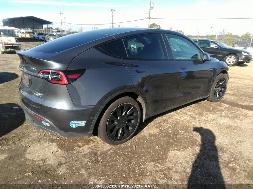 VIN 5YJYGDEE1MF173821 2021 TESLA MODEL Y LONG RANGE