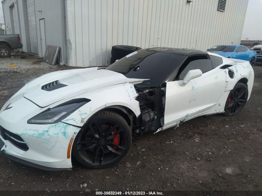 2014 CHEVROLET CORVETTE STINGRAY Z51 2LT 1G1YK2D73E5129773