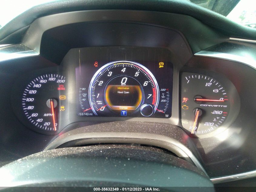 2014 CHEVROLET CORVETTE STINGRAY Z51 2LT 1G1YK2D73E5129773