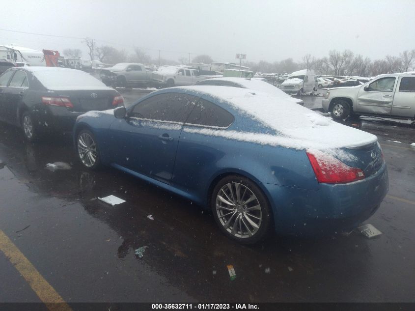 2013 INFINITI G37 COUPE SPORT 6MT JN1CV6EK2DM921889