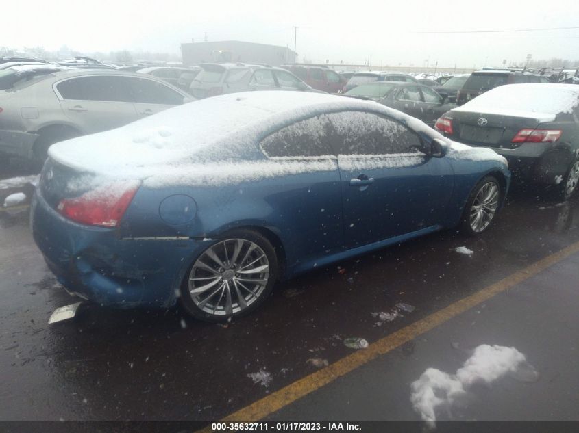2013 INFINITI G37 COUPE SPORT 6MT JN1CV6EK2DM921889