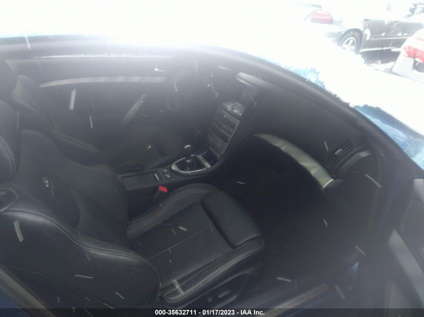 2013 INFINITI G37 COUPE SPORT 6MT JN1CV6EK2DM921889