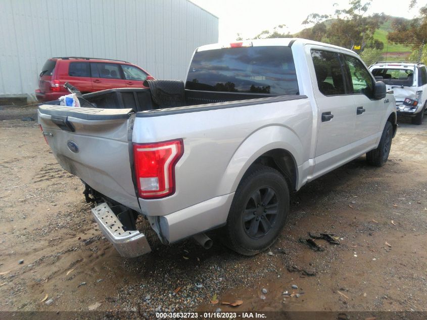 2017 FORD F-150 XL/XLT/LARIAT - 1FTEW1CF5HKD60763