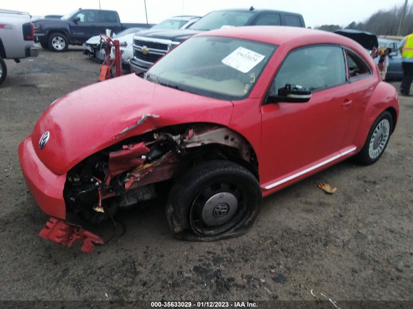 2014 VOLKSWAGEN BEETLE COUPE 1.8T 3VWJ17AT7EM664896