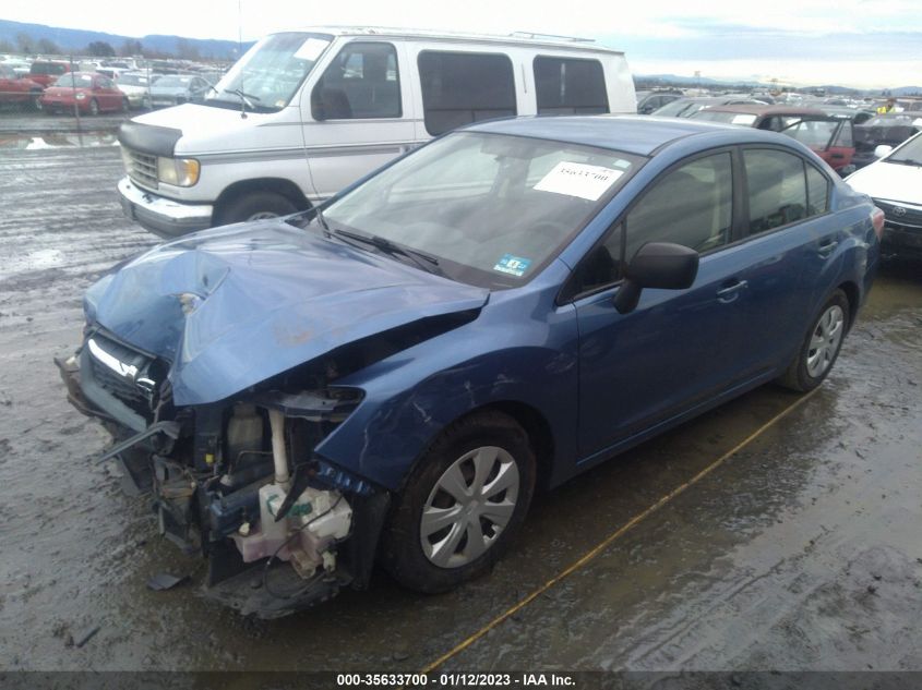 2014 SUBARU IMPREZA SEDAN JF1GJAA61EH012807