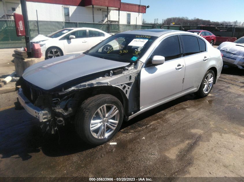 2013 INFINITI G37 SEDAN X JN1CV6AR5DM767164