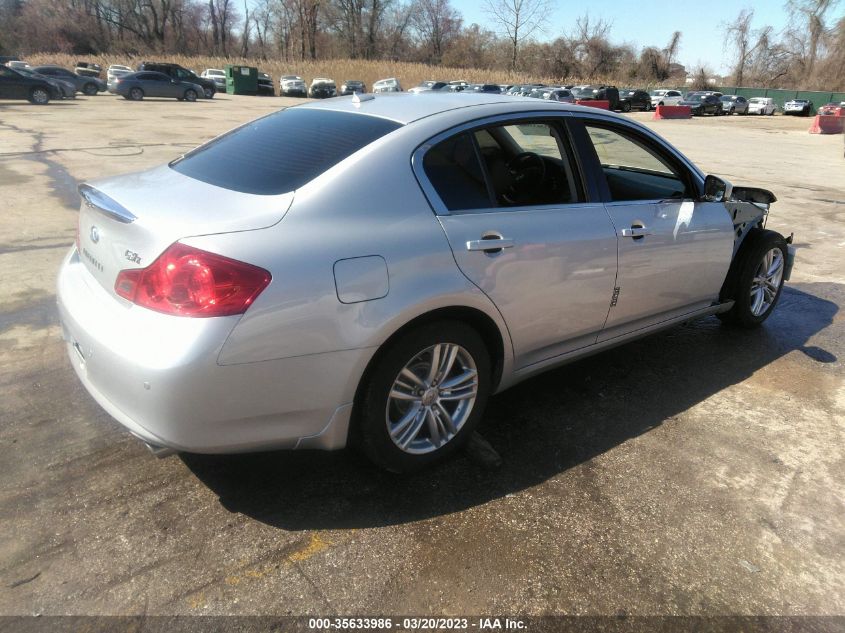 2013 INFINITI G37 SEDAN X JN1CV6AR5DM767164