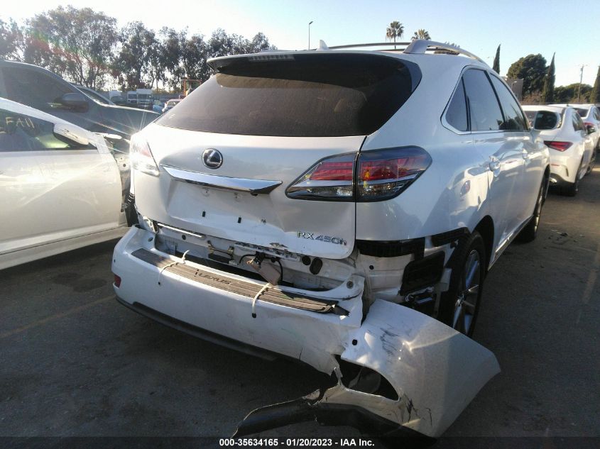 2013 LEXUS RX 450H JTJBC1BA6D2065437