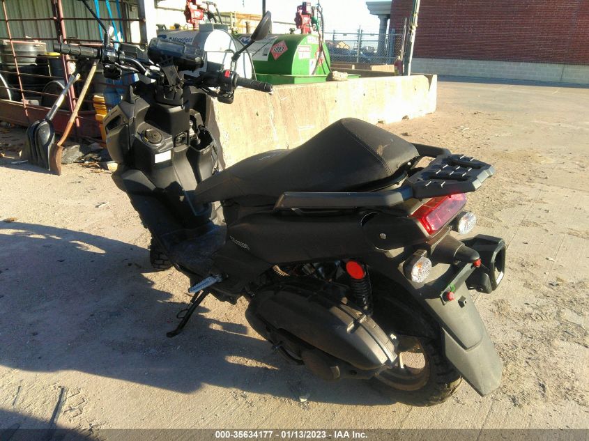 2022 YAMAHA YW125 RKRSEH9Y5NA003035