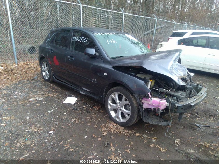 Lot #2541528597 2008 MAZDA MAZDA3 S SPORT salvage car