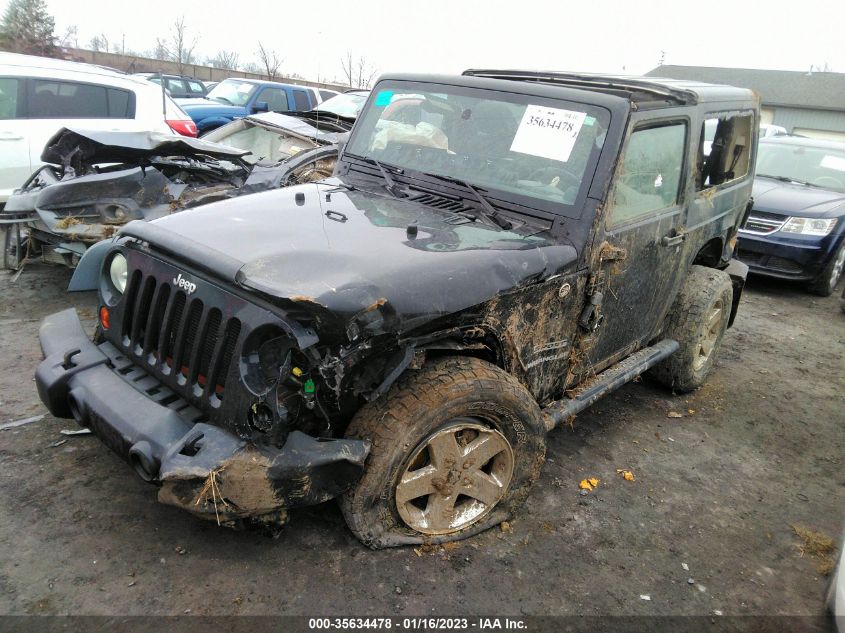 2013 JEEP WRANGLER SPORT 1C4AJWAG4DL631581