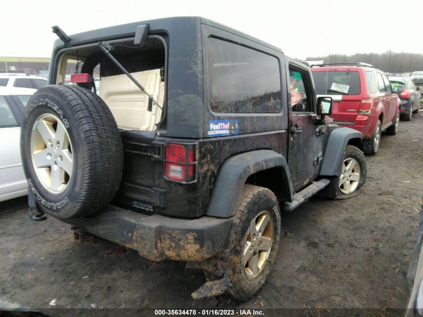 2013 JEEP WRANGLER SPORT 1C4AJWAG4DL631581