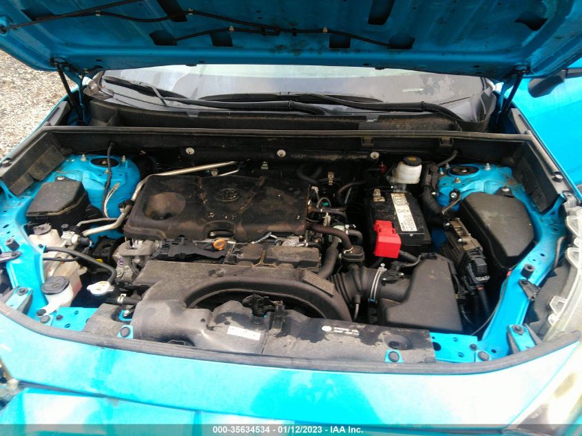 2019 TOYOTA RAV4 XLE 2T3W1RFV6KW009010